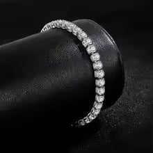 square diamond bracelet.