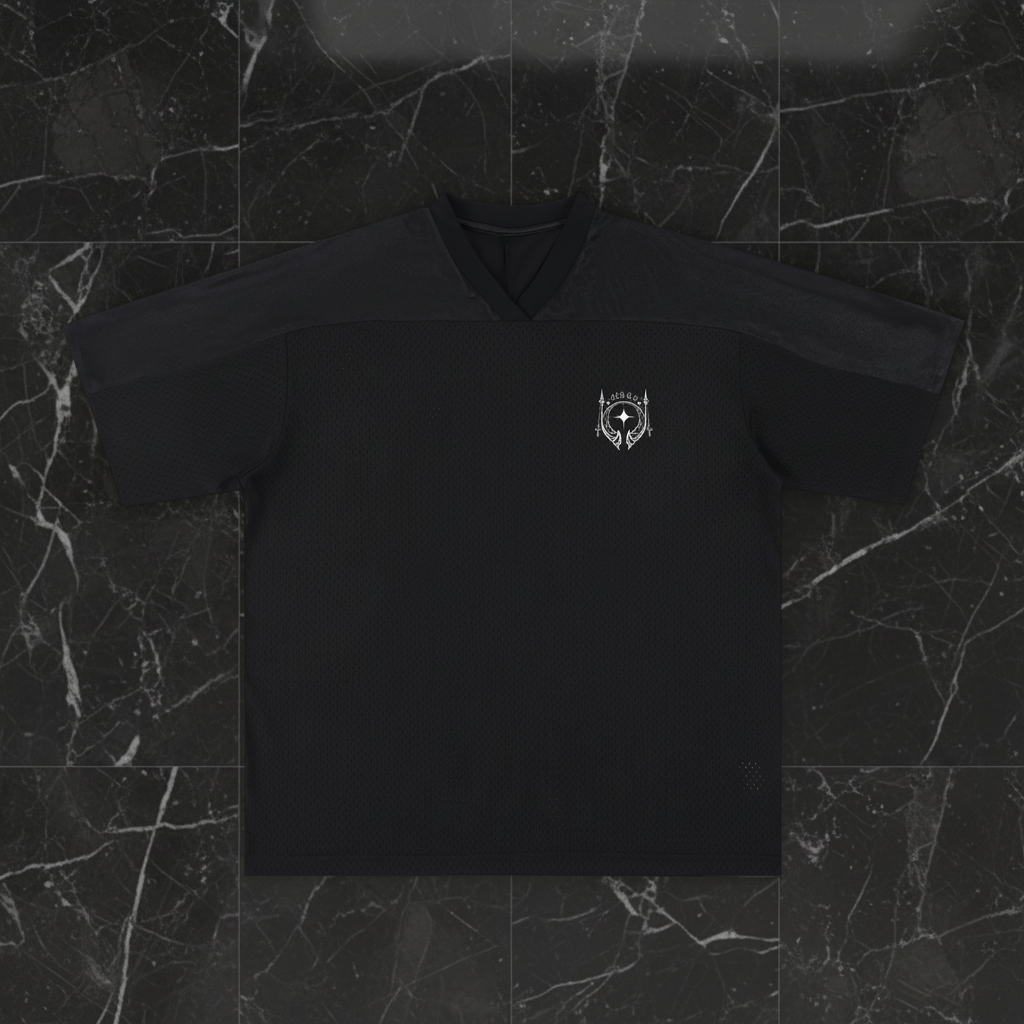 Star Vale Mesh V-Neck Soccer Jersey