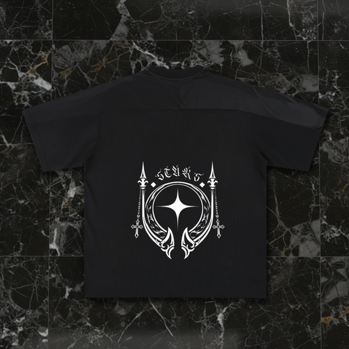 Star Vale Mesh V-Neck Soccer Jersey